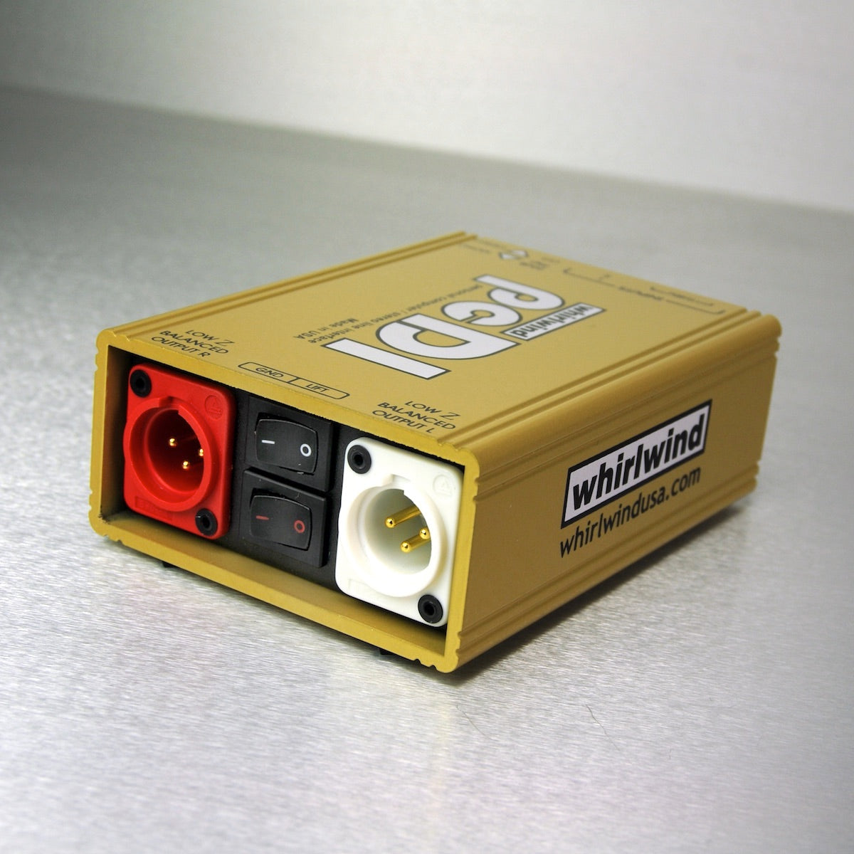 Whirlwind pcDI - Personal Computer/Stereo Line Interface Passive Direc