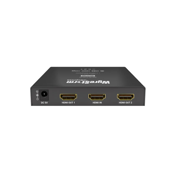 WyreStorm Essentials EXP-SP-0102-H2 - 4K HDR 1x2 Scaling HDMI Splitter, rear