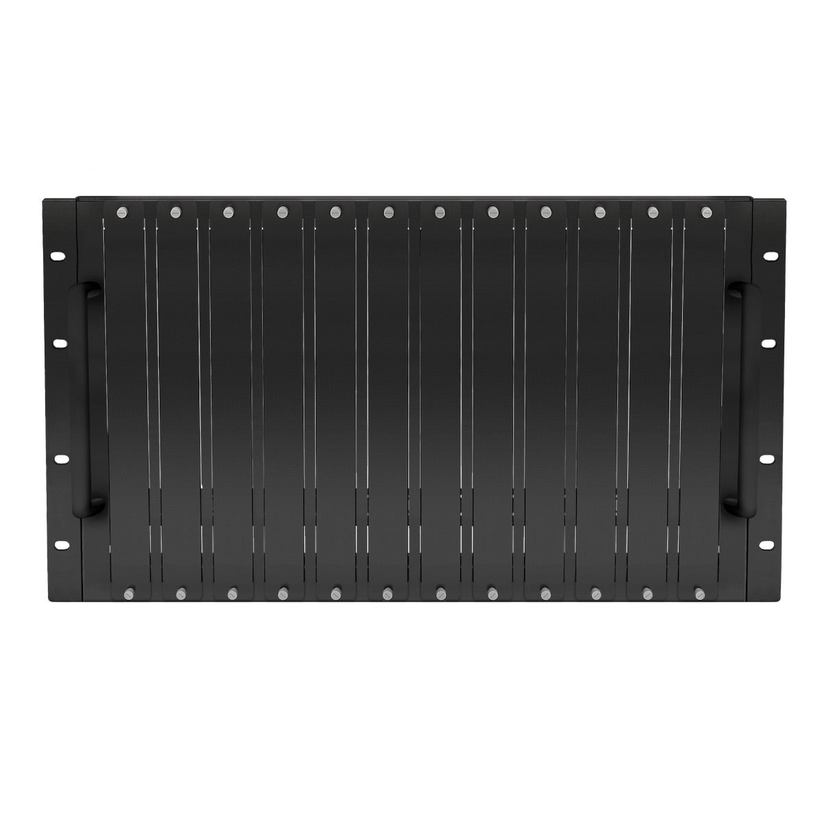 WyreStorm NHD-000-RACK4 - 6U 12-Slot Rack Mount for NetworkHD devices, front included 7 blanking plates