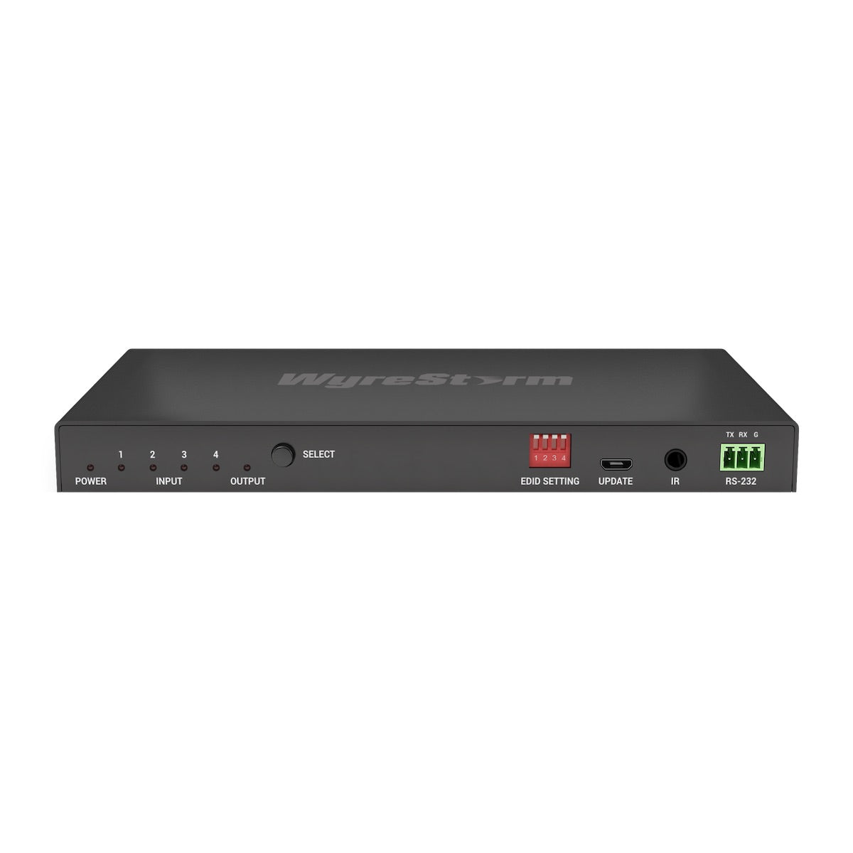 WyreStorm Essentials EXP-SW-0401-8K - 8K60 4x1 HDMI Switcher, front