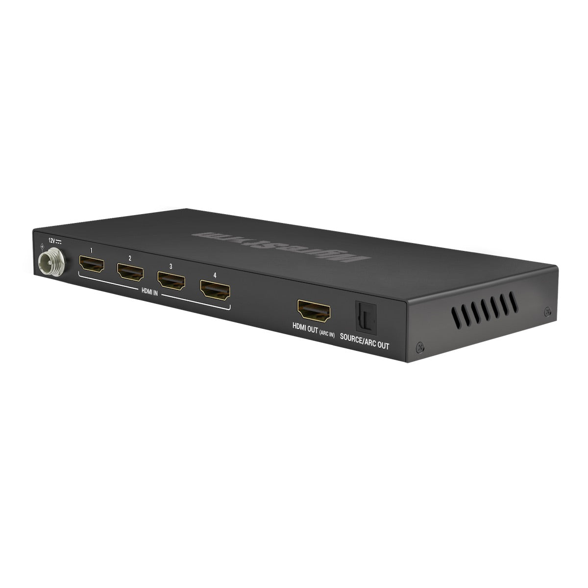 WyreStorm Essentials EXP-SW-0401-8K - 8K60 4x1 HDMI Switcher, rear angle