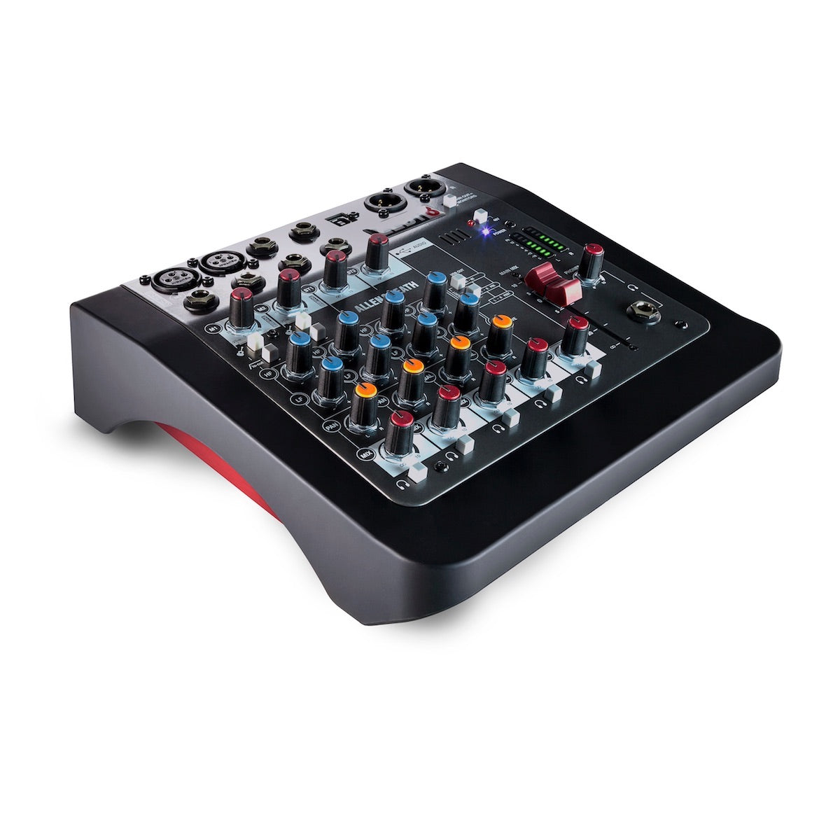 Allen & Heath ZEDi-8 - 8-channel Analog Mixer with USB Audio Interface, right angle