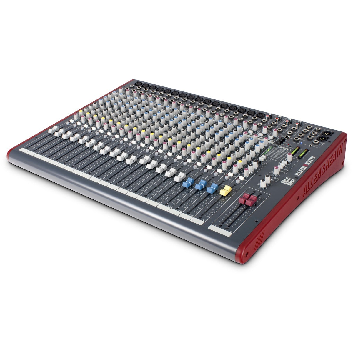 Allen & Heath ZED-22FX 22-Channel Analog USB Mixer with Effects, angle