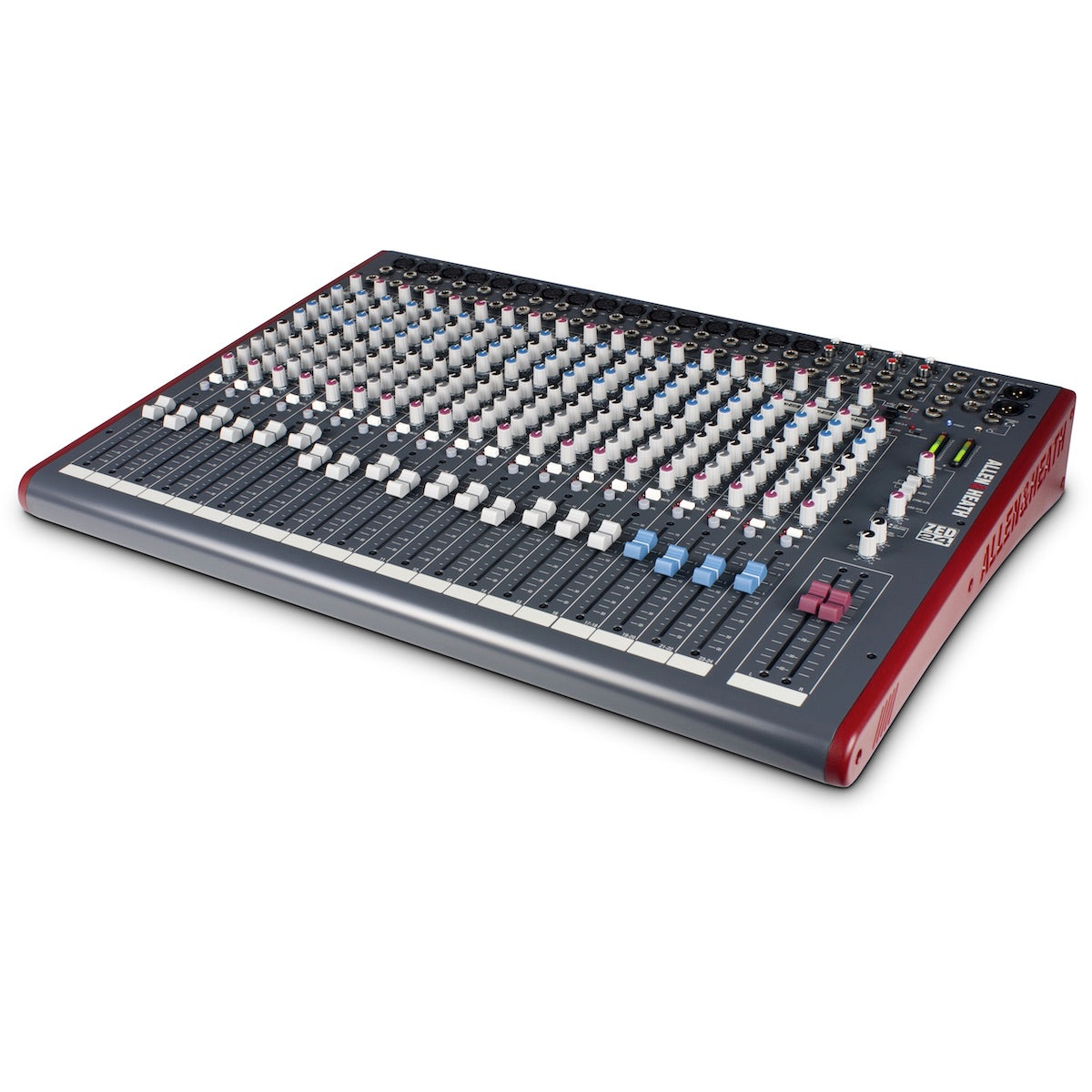 Allen & Heath ZED-24 24-Channel Analog USB Mixer, angle right