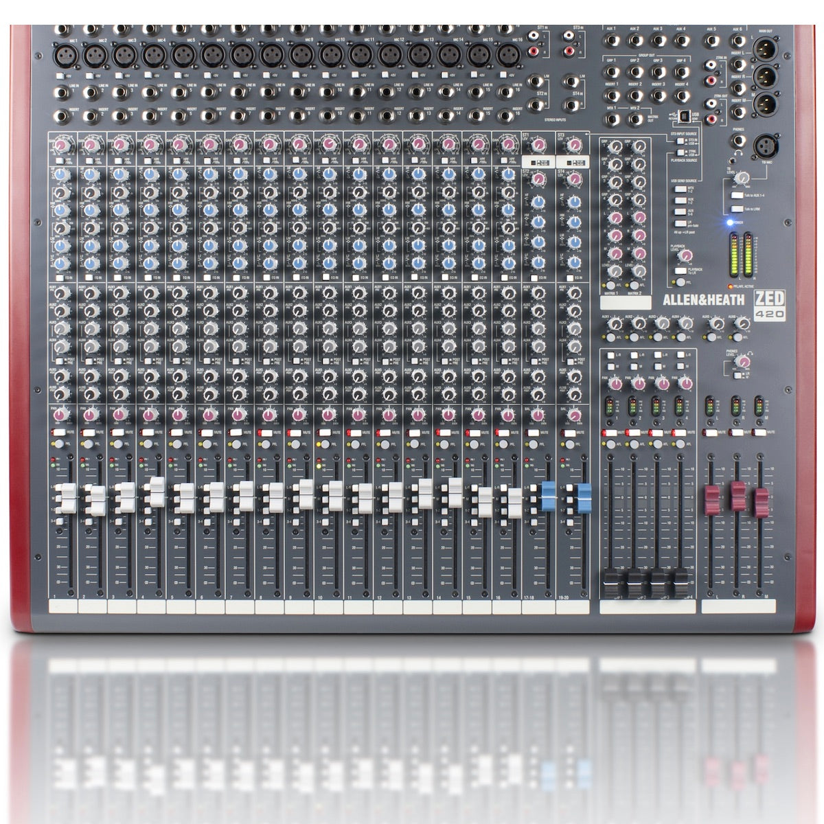 Allen & Heath ZED-420 16-Channel Analog USB Mixer