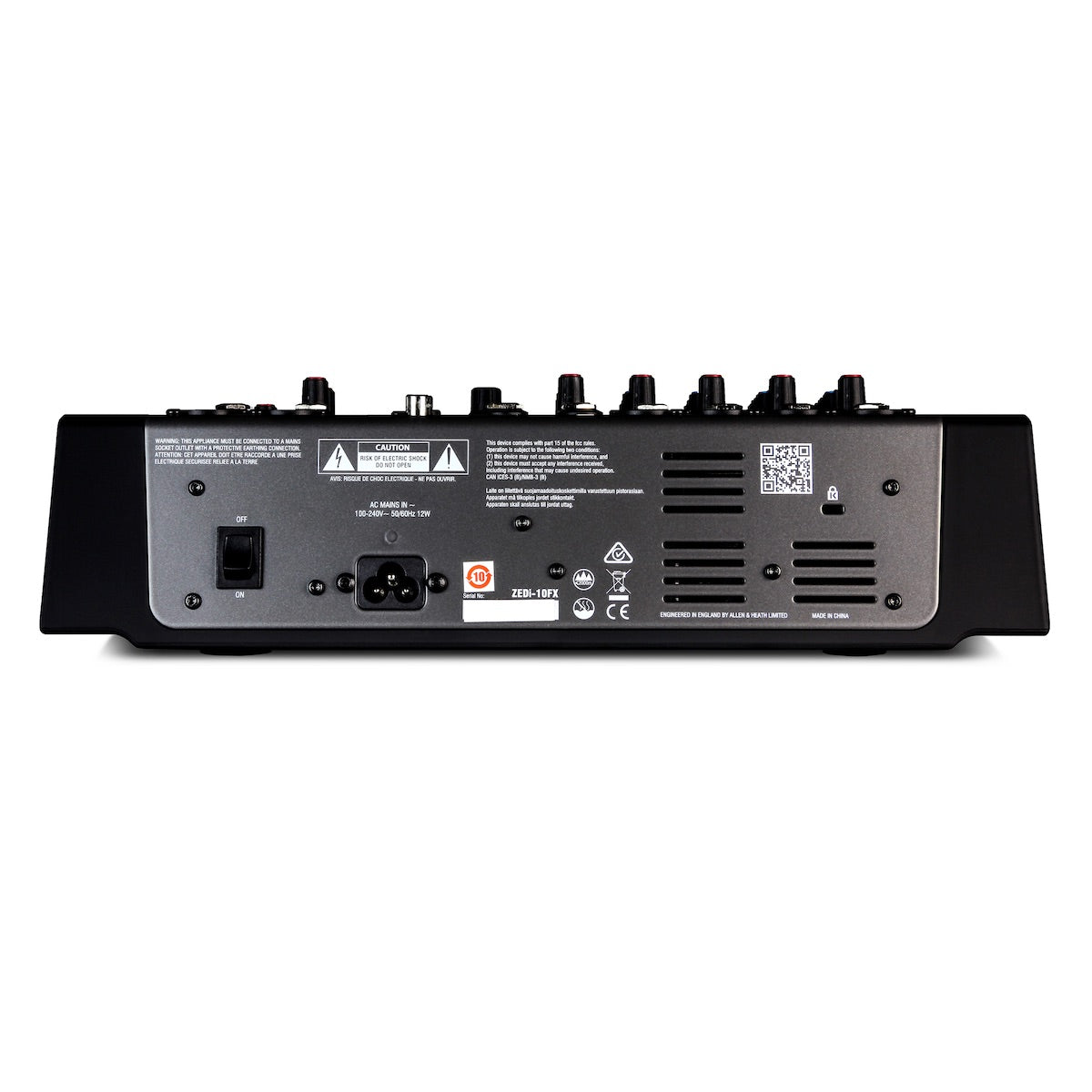 Allen & Heath ZEDi-10FX - 10-channel Analog Mixer with USB Audio Inter